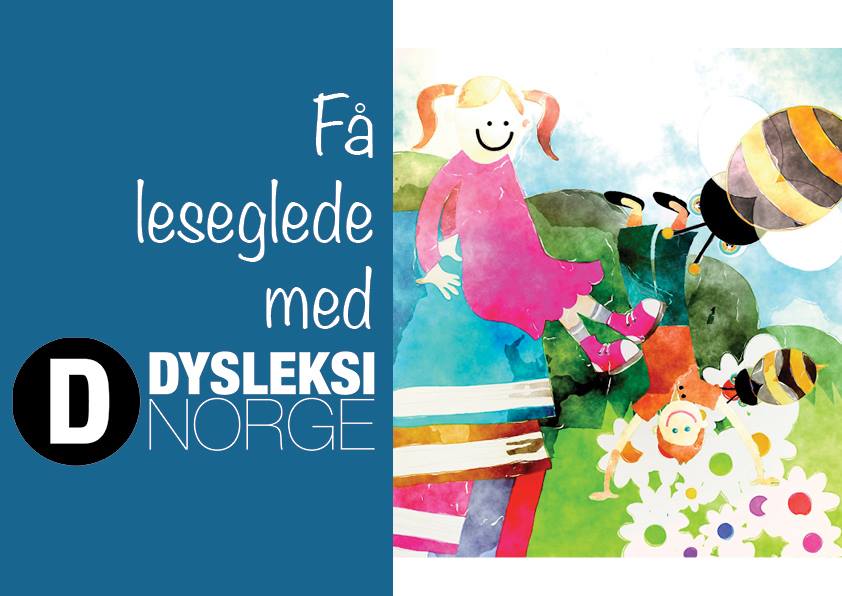 Få leseglede med Dysleksi Norge!