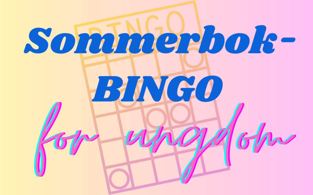 Bli med på lese-bingo for ungdom!
