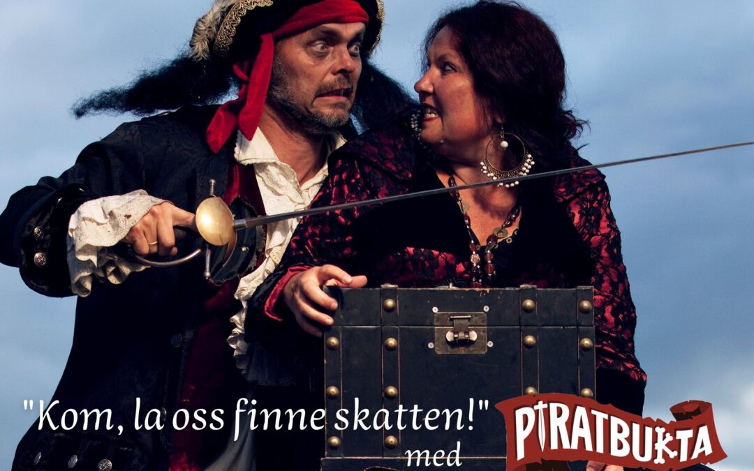 Piratforestilling med Piratbukta